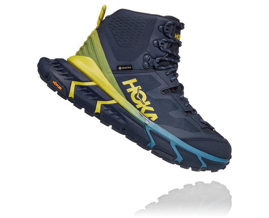 Sapatilhas Hoka One One Feminino Azuis - Tennine Hike Gore-Tex - 058-CAMFRT